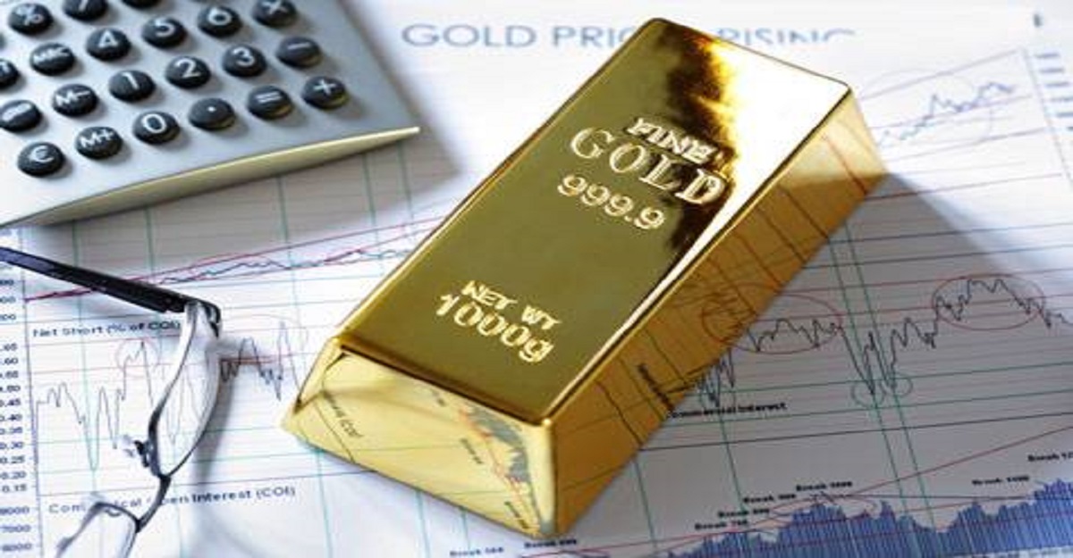 Gold surges