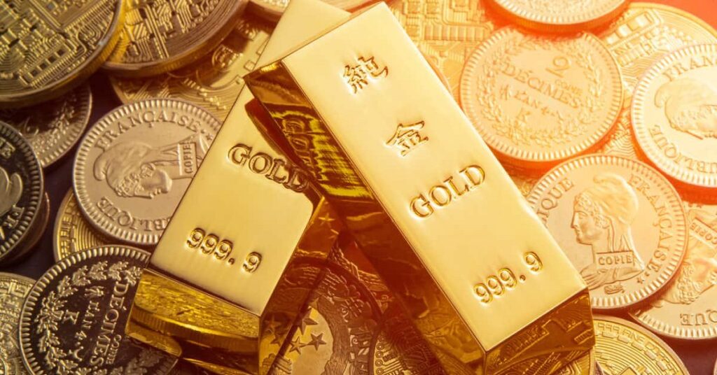 Gold price surrenders